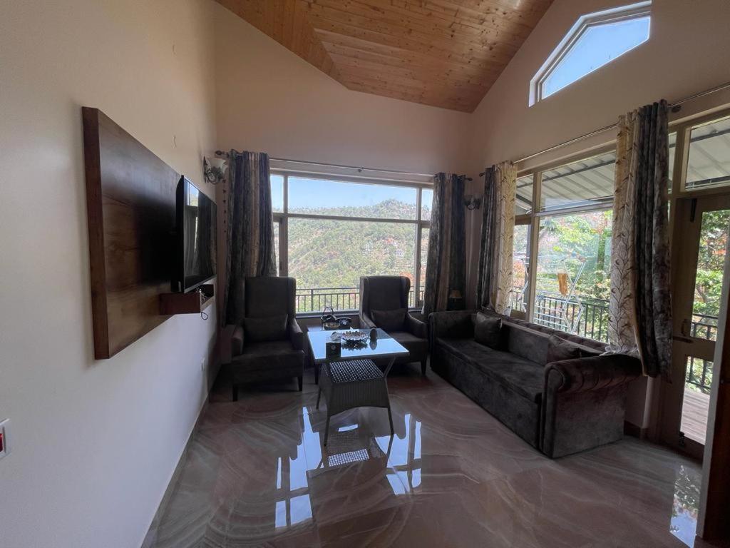 Idyllic Private Cottage W/King Bed + Mountain View Kasauli Exterior foto