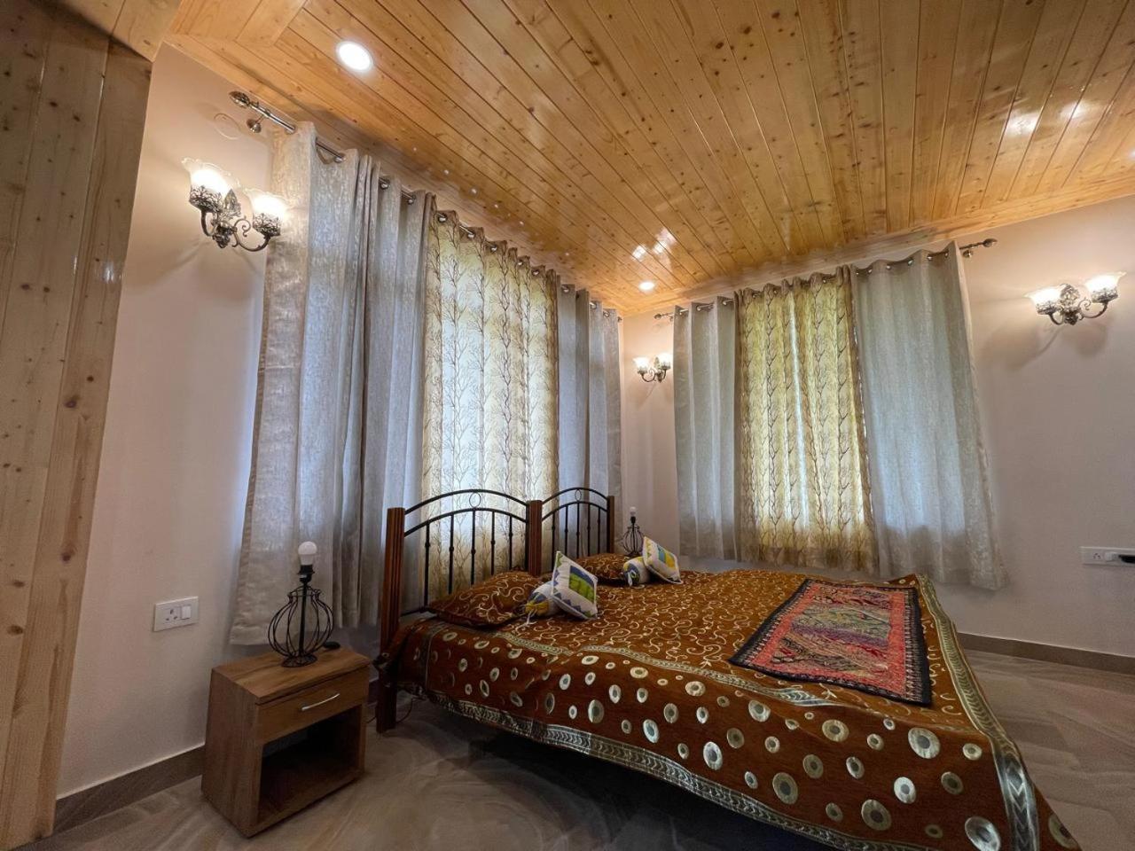 Idyllic Private Cottage W/King Bed + Mountain View Kasauli Exterior foto